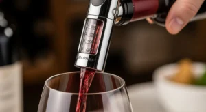 Dosador de vinho dose certa revela o melhor do seu vinho!