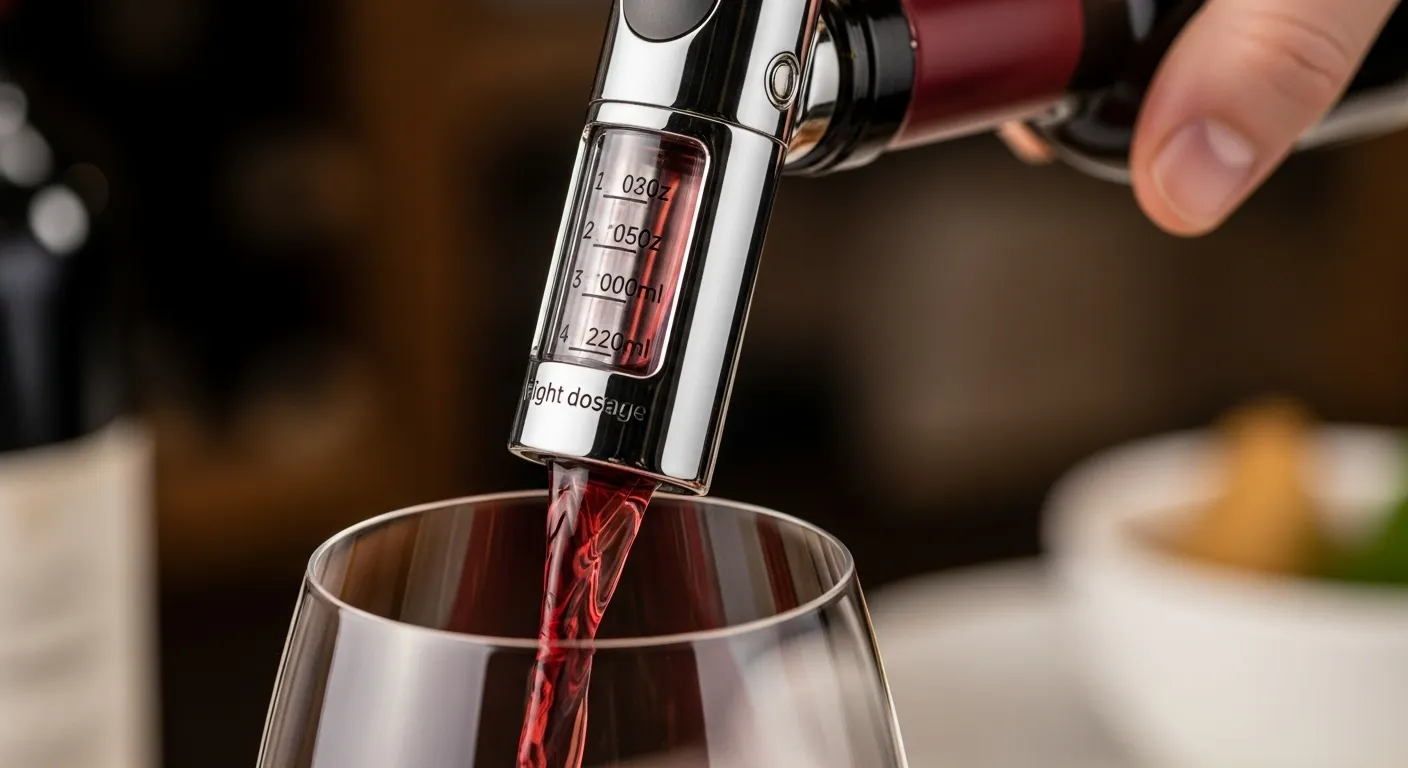Dosador de Vinho: Dose Certa Revela o Melhor do Seu Vinho!
