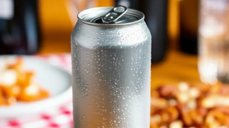 Vinho espumante em lata