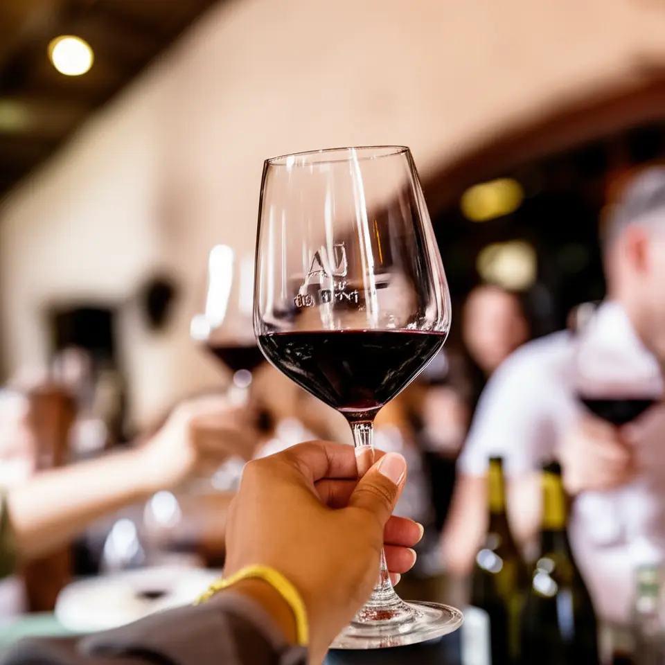 Degustação de vinhos brancos em São Roque