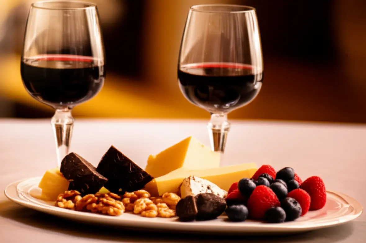 Sugestões de harmonização para Vinho do Porto Tawny e Ruby.