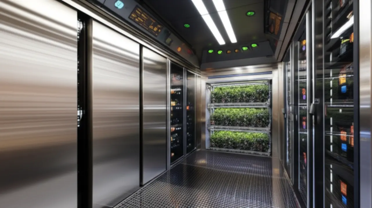 Tecnologia de vinificação em espaço urbano compacto