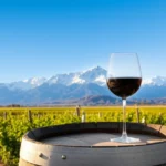 Malbec andes vinhedo mendoza