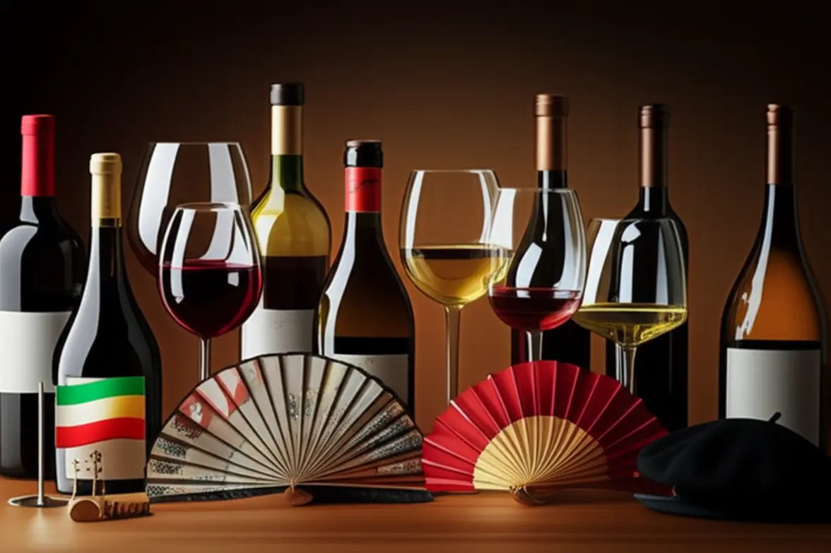 Principais países consumidores de vinho e seus dados.