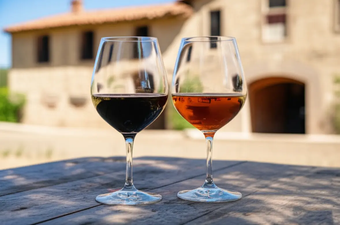 Comparação entre terroir e variedade da uva no vinho.