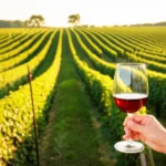 Vinhedo organico taya vinho