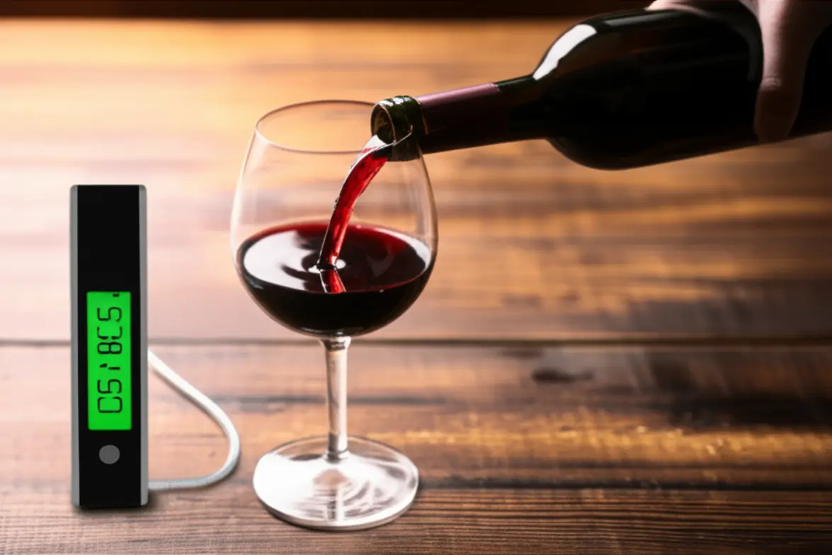 Temperatura ideal vinho tinto termômetro