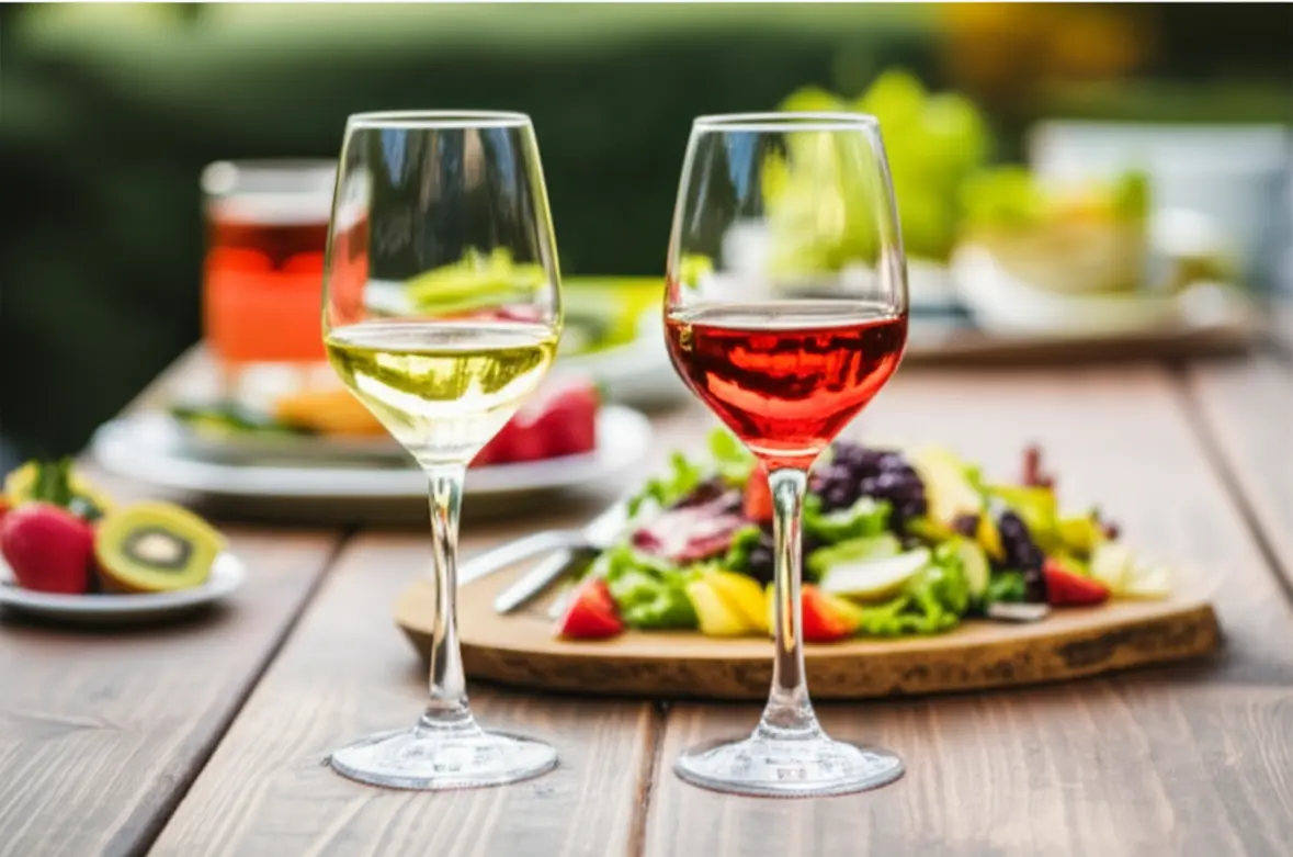 Seleção de vinhos brancos e rosés de baixo custo para iniciantes