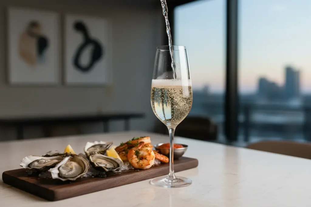 Espumante Brut, o clássico seco e elegante para brinde.