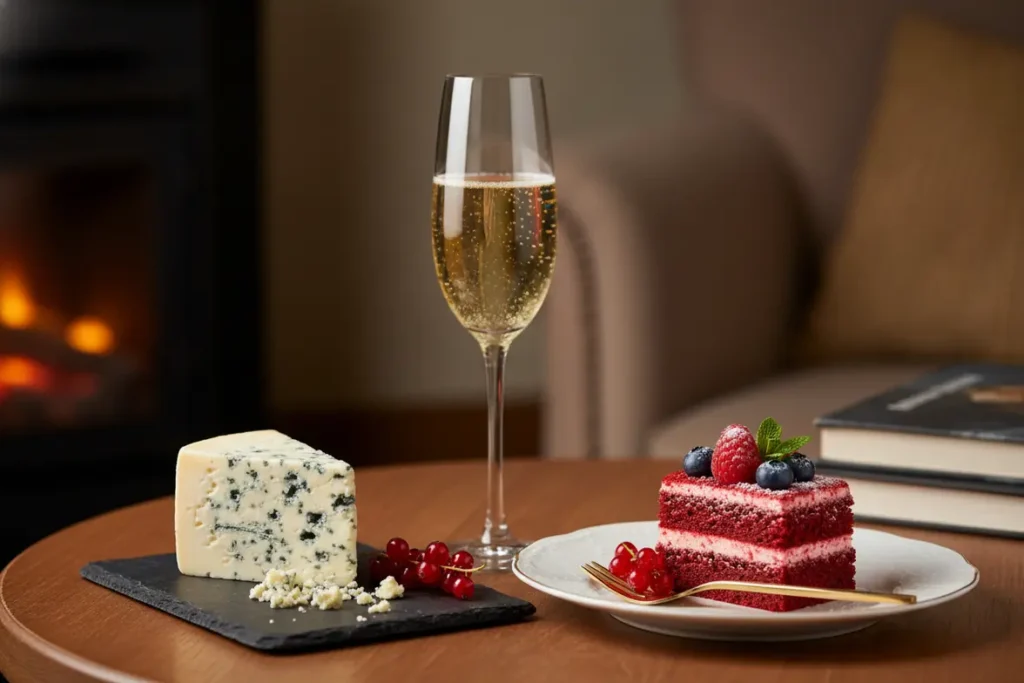 Taças de espumante Demi-Sec, ideal para sobremesas e doces.