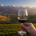 Brinde vinhedos andes