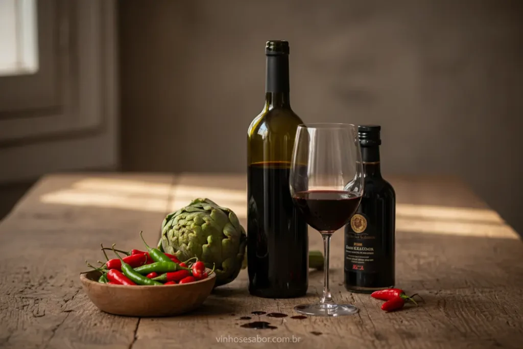 Ingredientes que anulam o sabor do vinho na boca