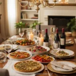 Mesa harmonizacao vegetariana