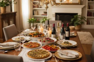 Mesa harmonizacao vegetariana