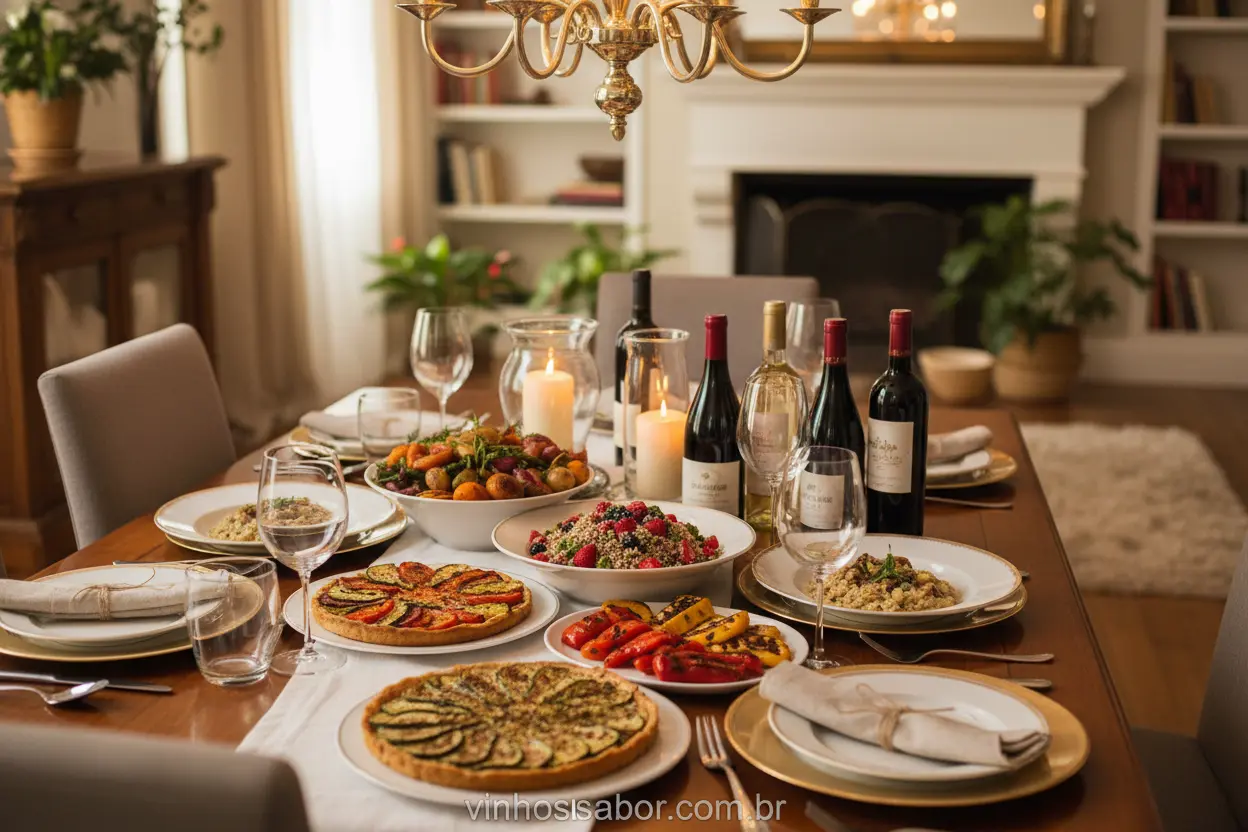 Vinhos e Pratos Vegetarianos: Combinações Surpreendentes para Você!