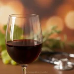 Taca vinho saude