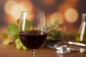 Taca vinho saude