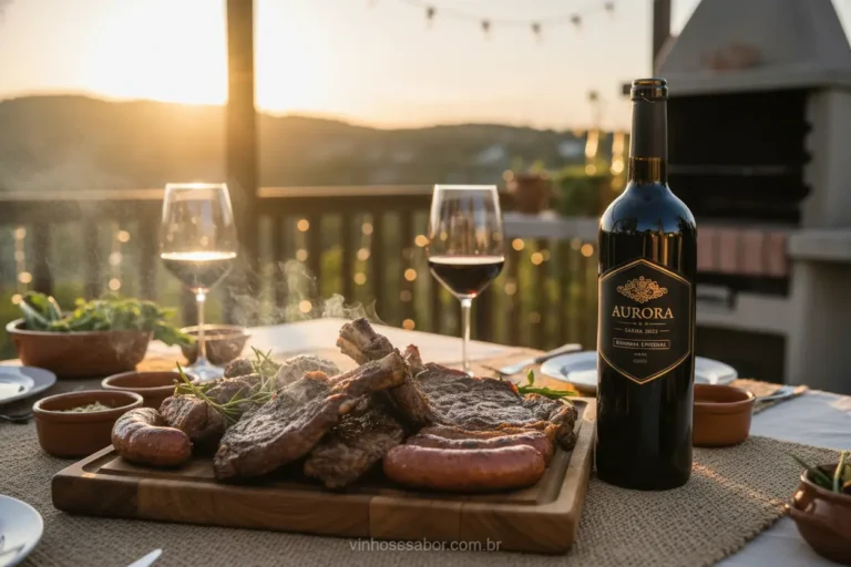 Churrasco vinho perfeito
