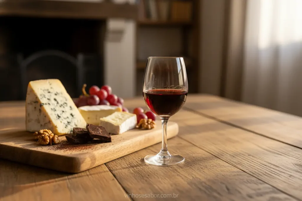 Vinhos fortificados e de sobremesa para noites frias.