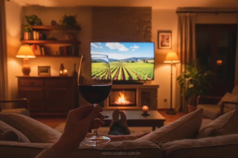 Vinho tv noite