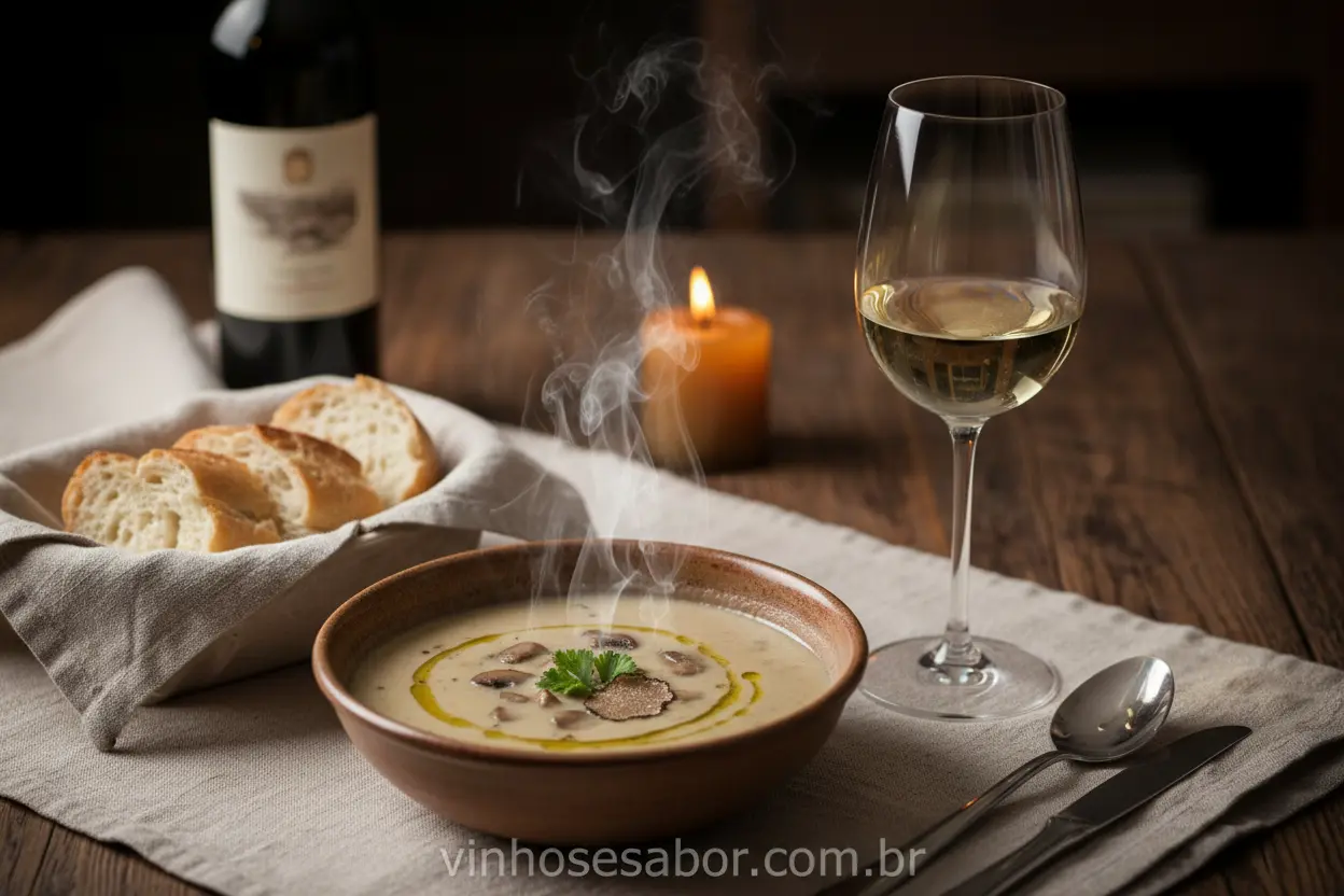Harmonização com Sopas e Cremes: Vinhos que Transformam sua Refeição!