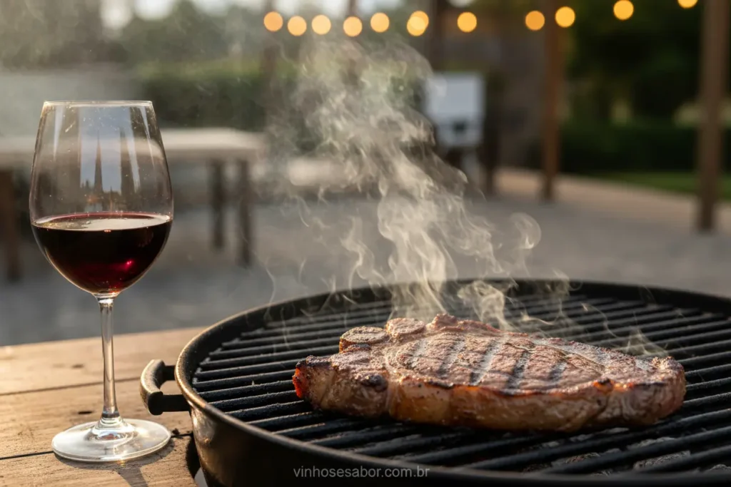 Harmonização com churrasco: picanha e vinho Malbec