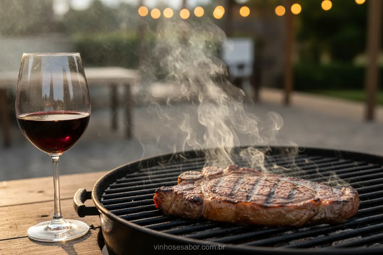 Harmonização com Churrasco! Vinhos que Elevam Sua Experiência na Grelha