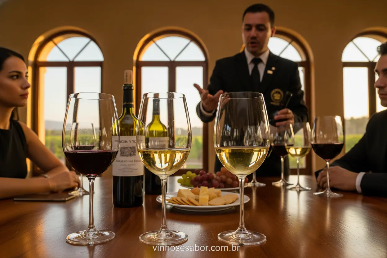 Degustação Vinhos Concha y Toro Visita à vinícola Concha y Toro degustação