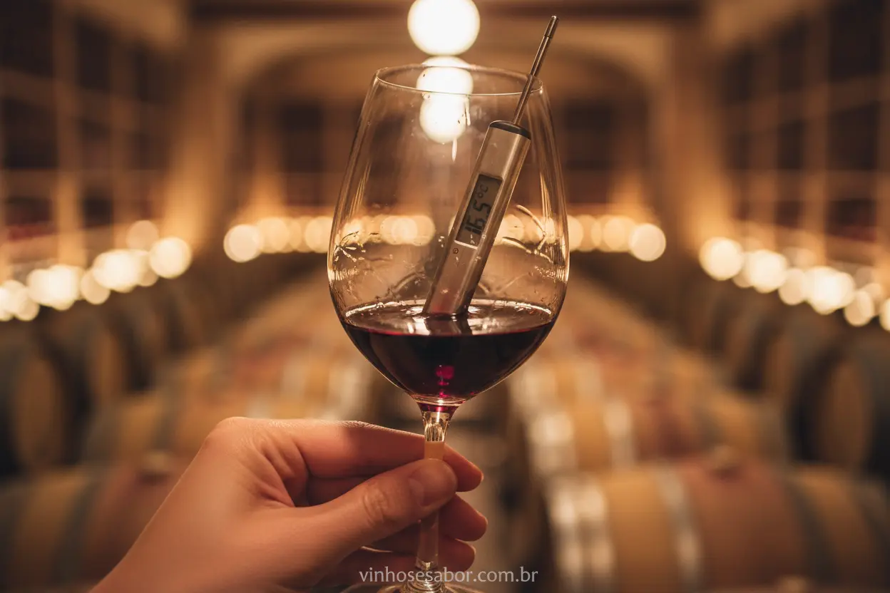 Temperatura ideal para servir vinho! O segredo do sabor perfeito.
