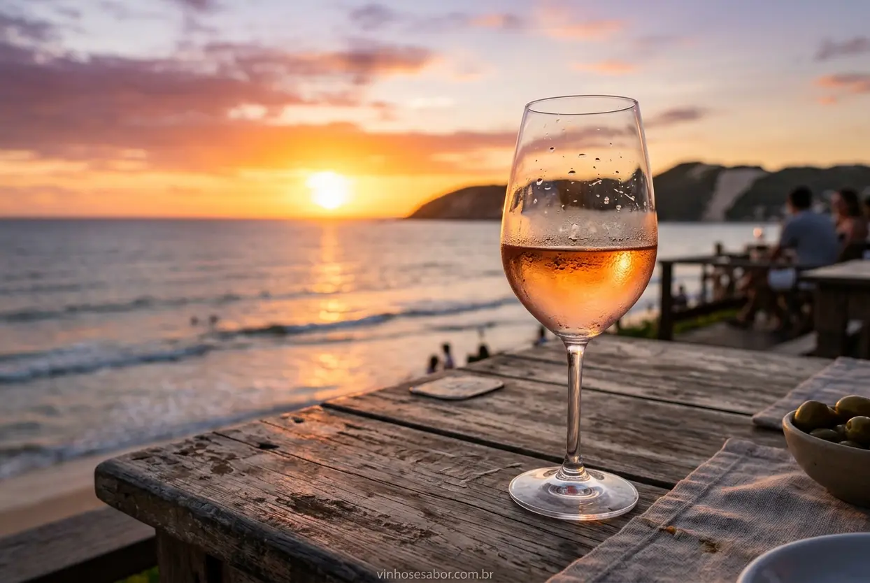 Melhores Vinhos Rosé para o Pôr do Sol! Sua tarde perfeita