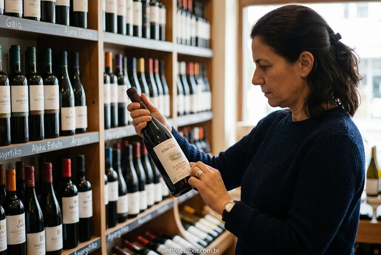 Escolhendo Vinho Grego Guia de vinhos gregos para iniciantes, escolhendo uma garrafa