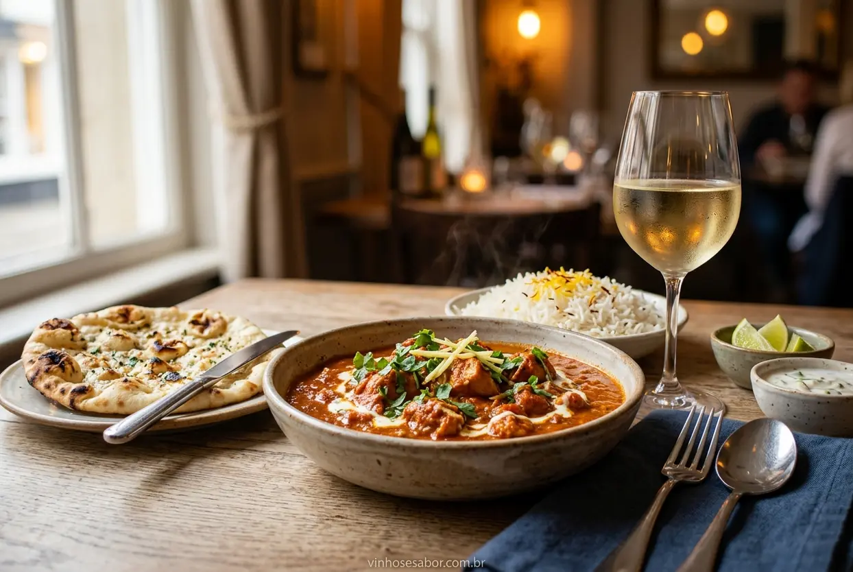 Harmonização de Vinho e Comida Indiana: Sabores Inesperados!