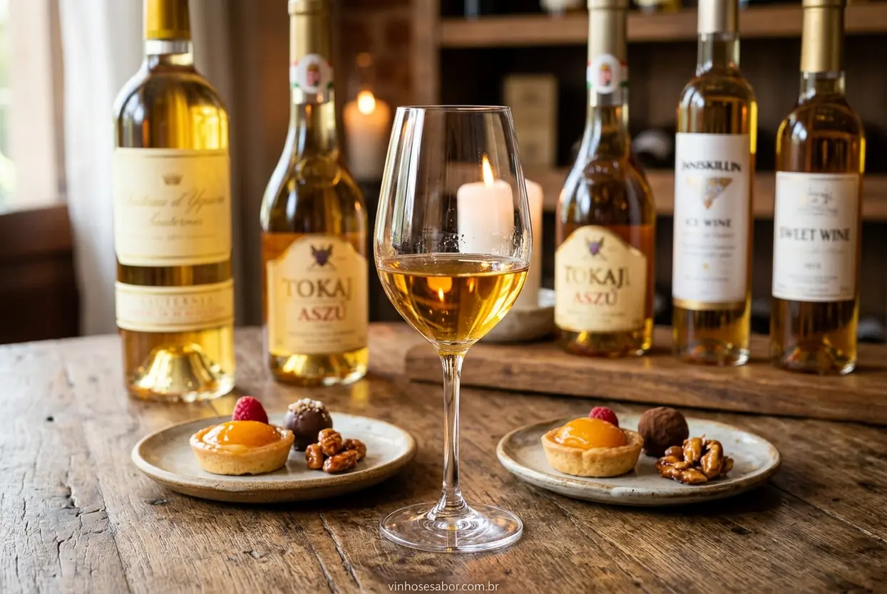 Vinhos de Sobremesa Além do Porto! Surpreenda-se com Novas Escolhas